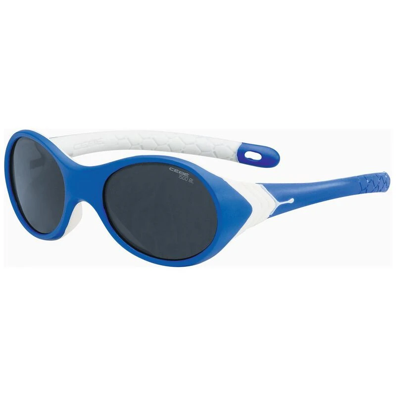 Cebe Kids Kanga Sunglasses Matte Marine Blue White Grey Blue Light