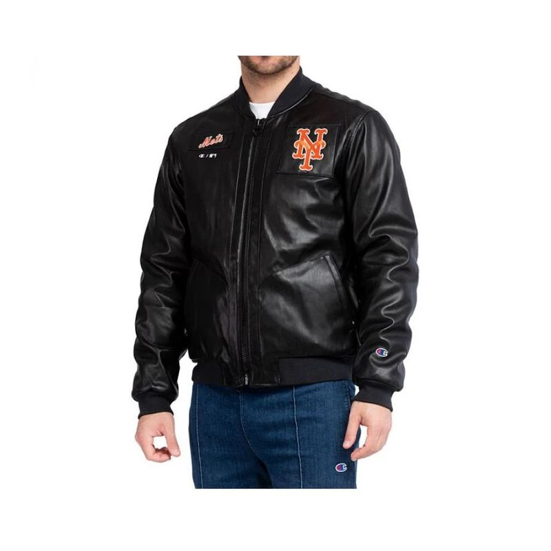 Champion bomber deals jacket black