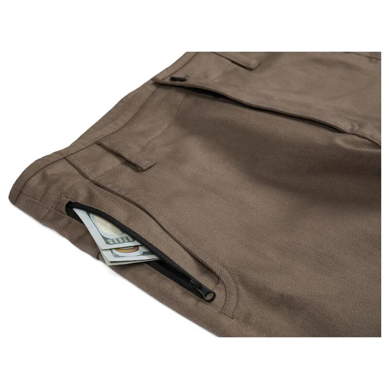 Chrome Mens Blake Chino Trousers Shitake Sportpursuit