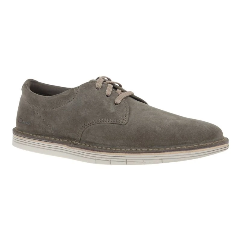 Clarks Mens Forge Vibe Casual Shoes Olive Sportpursuit