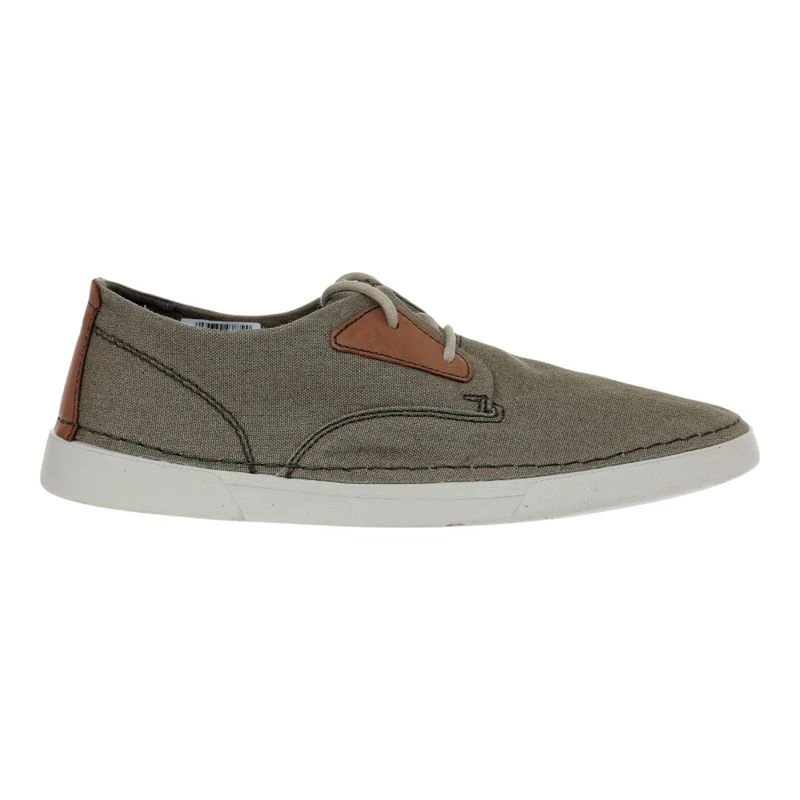 Clarks Mens Gereld Tie Casual Shoes (Olive) | Sportpursuit.com display picture 3