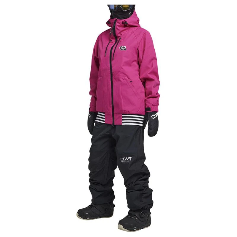 Colourwear Womens League Jacket (Cerise)