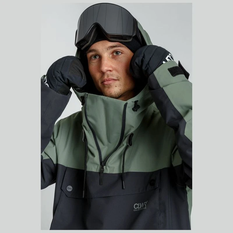Wear colour anorak jacket on sale