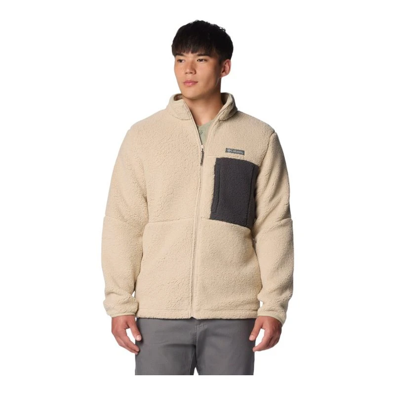 Columbia Mens Mountainside Pullover White Sportpursuit