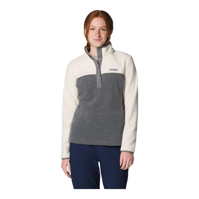 Columbia Pull Benton Springs II Femme Gris privatesportshop.be fr