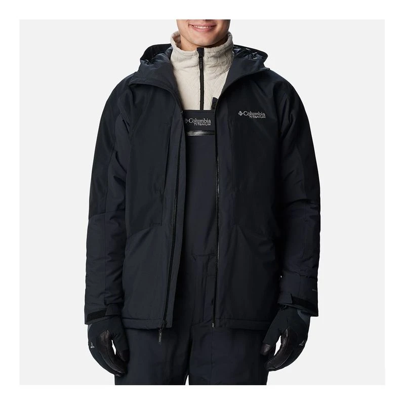 Columbia Mens Highland Summit Jacket Black Sportpursuit