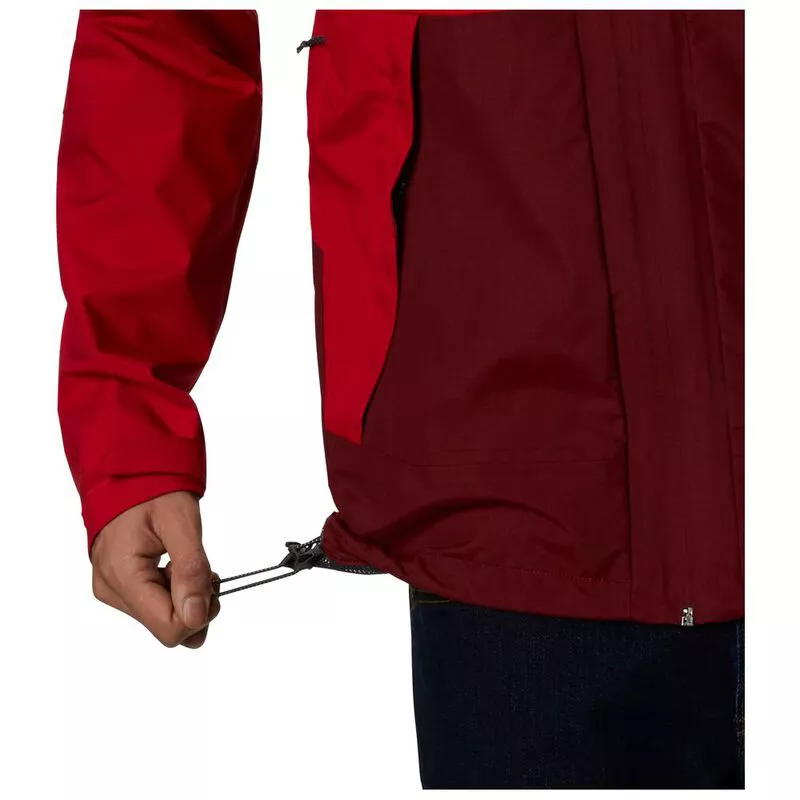 Columbia Mens Evolution Valley Jacket Mountain Red Red Jasper Spor