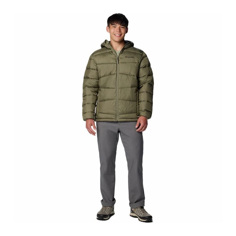 Doudoune Columbia Fivemile Butte II - Capuche Isolée - Homme - Verte Rain Forest - Taille M - 5
