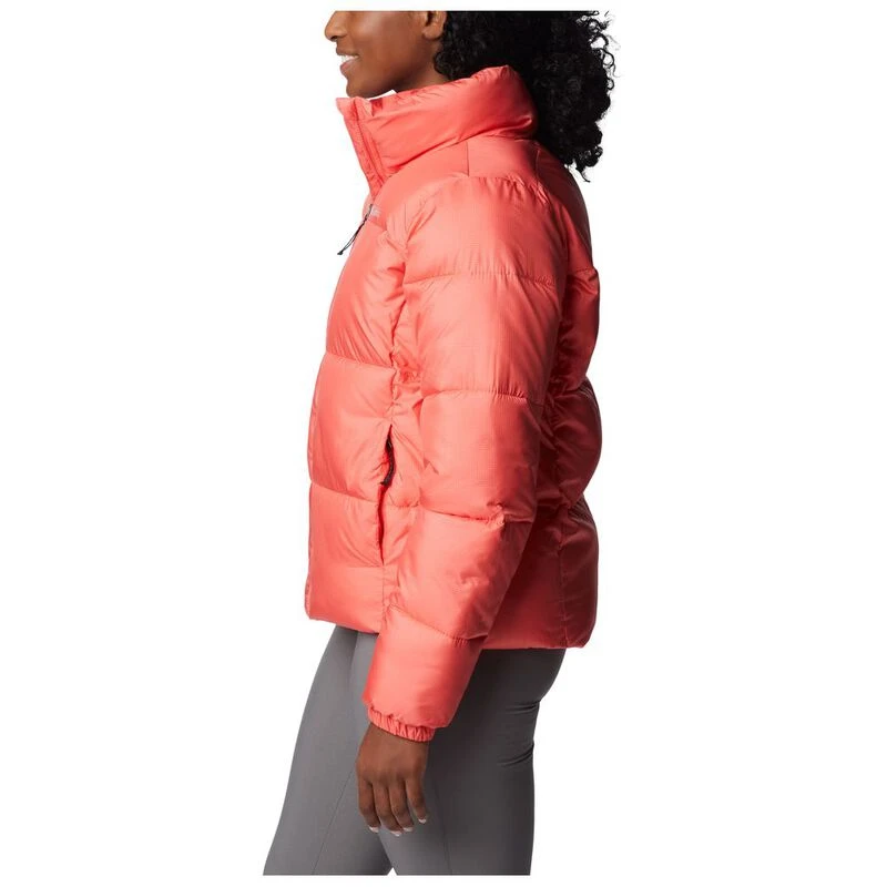 Columbia Womens Puffect Jacket Blush Pink Sportpursuit
