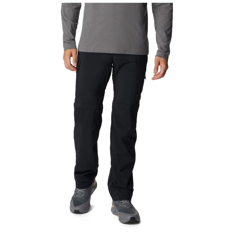 Columbia Mens Silver Ridge Utility Convertible Trousers (Black) | Spor