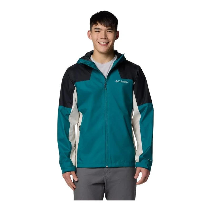 Columbia Herren Inner Limits III Regenjacke – Wasserdicht, Atmungsaktiv, Mit Omni-Tech, Verstellbare Kapuze