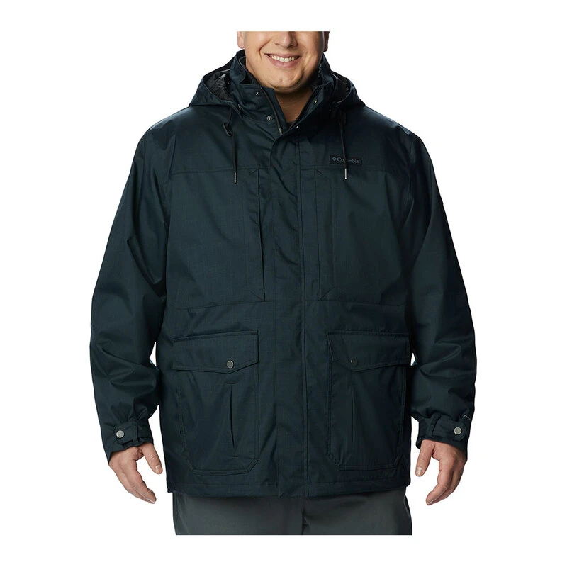 Columbia Mens Horizons Pine™ Interchange Jacket (Black) | Sportpursuit