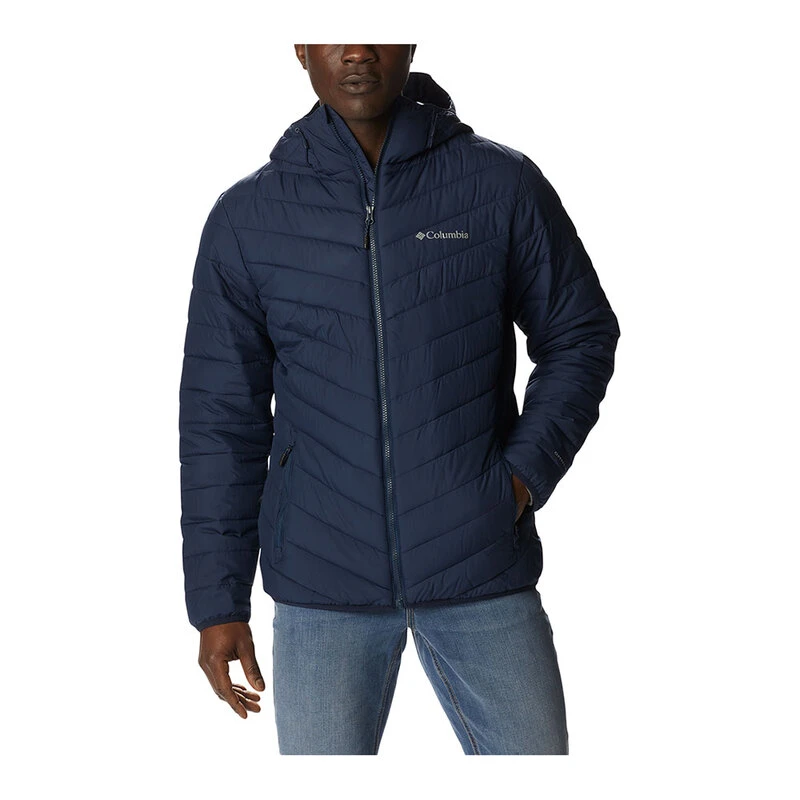Columbia Mens Eddie Gorge Jacket Blue Sportpursuit