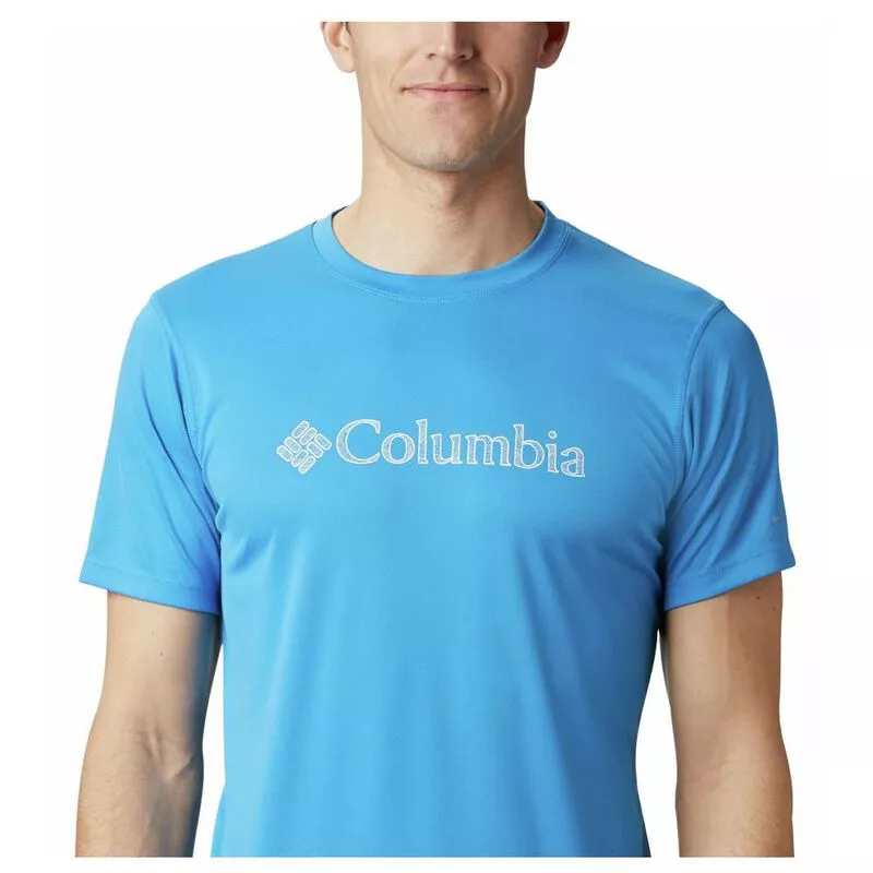 T-shirt COLUMBIA Zero Rules Rouge - Homme/Adulte Rouge - Prêt