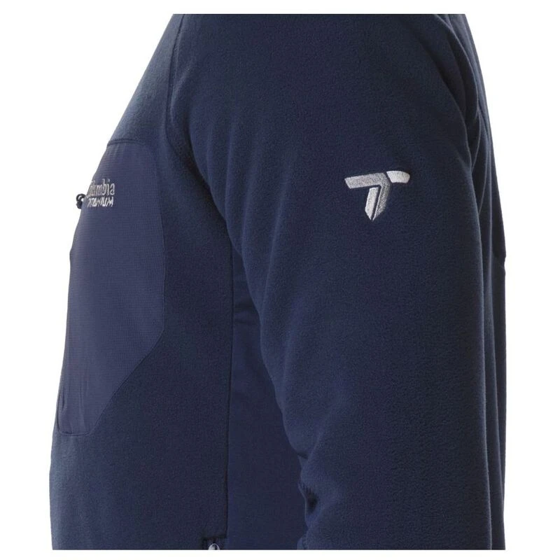 Columbia Mens Titan Pass 2.0 II Fleece Jacket Collegiate Navy Spor