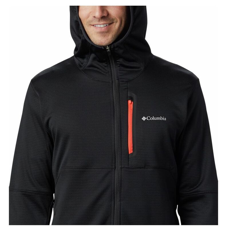 Columbia Mens Tech Trail Fleece Jacket (Black)