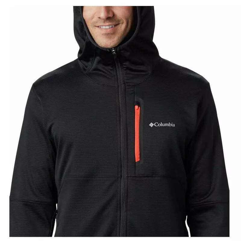 Columbia Mens Tech Trail Fleece Jacket (Black) | Sportpursuit.com