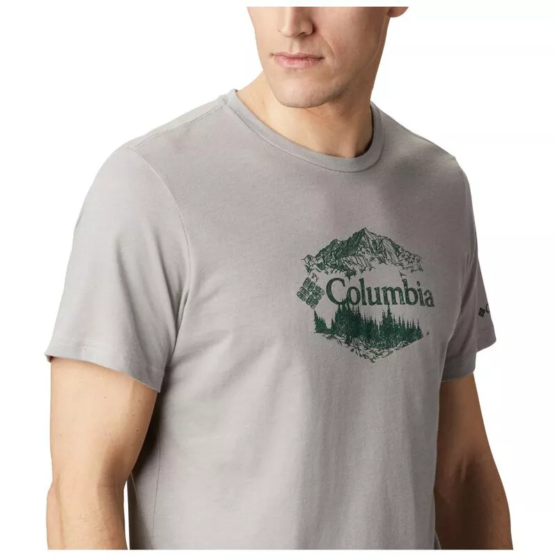 Columbia Mens High Dune T-Shirt (Columbia Grey) | Sportpursuit.com