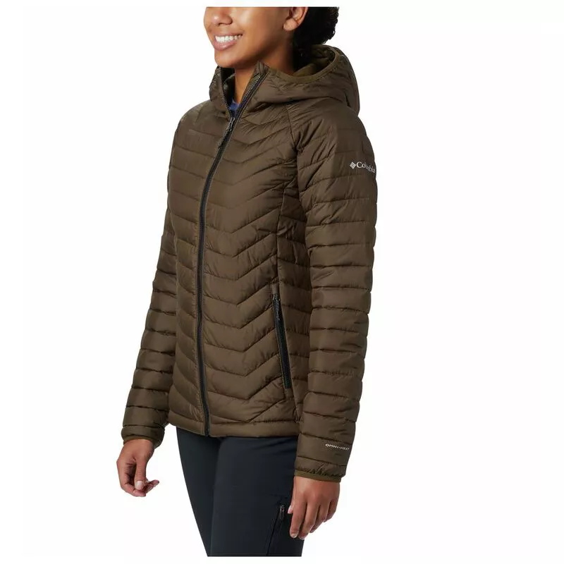 Columbia powder lite hooded jacket women top