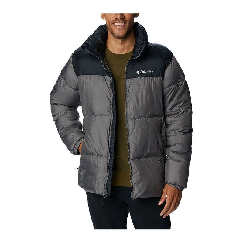 Columbia☆Puffect Surplus オーバーサイズ パファー ジャケット Columbia Men's Puffect Parka, Black, Large at Amazon Men's