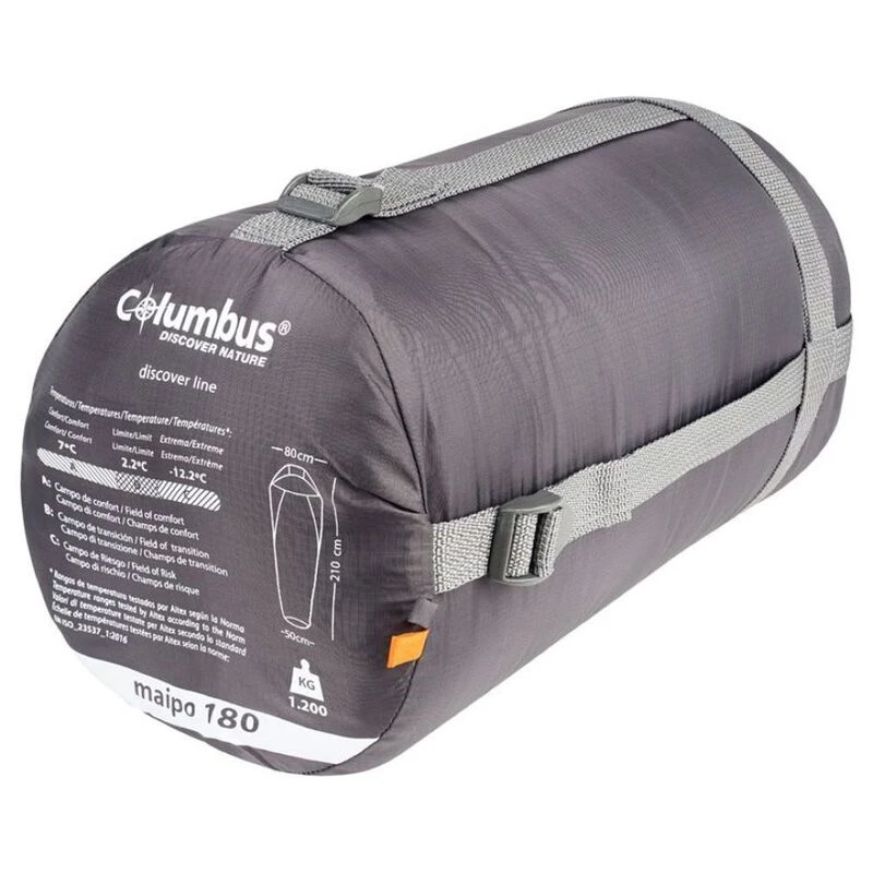 Columbus ILMB Materassino Gonfiabile Ultraleggero – 186x57x4 Cm, 540g, Con Sacchetto Pompa