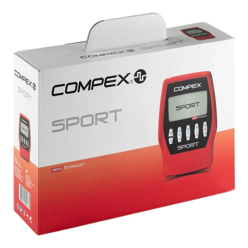 Compex Sport - Électrostimulateur Musculaire Professionnel Rouge, Neuf, Avec Garantie 2 Ans