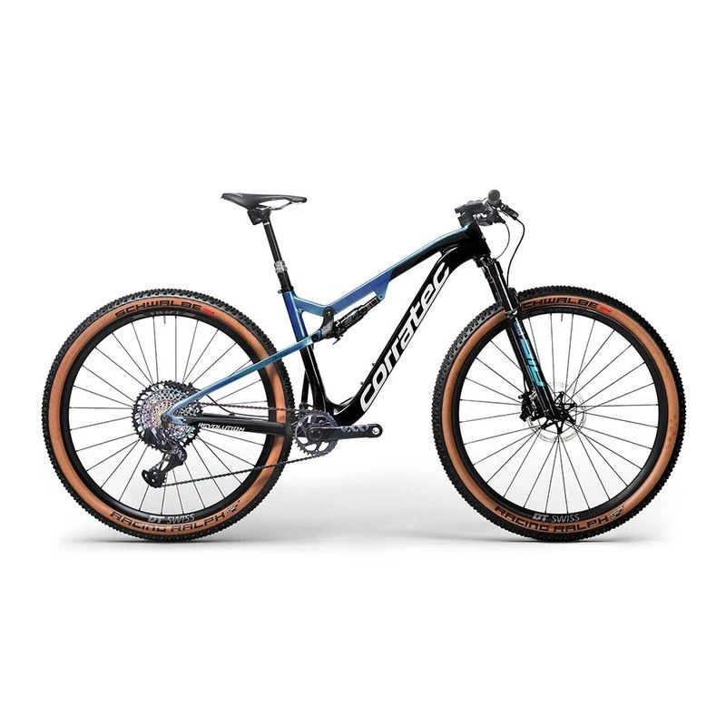 Corratec Revolution Ilink SL Pro Full Suspension Mountain Bike Blue