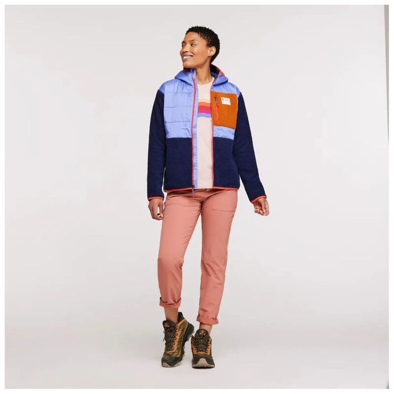 Trespass Veste Polaire à Capuche zippée femme, noir