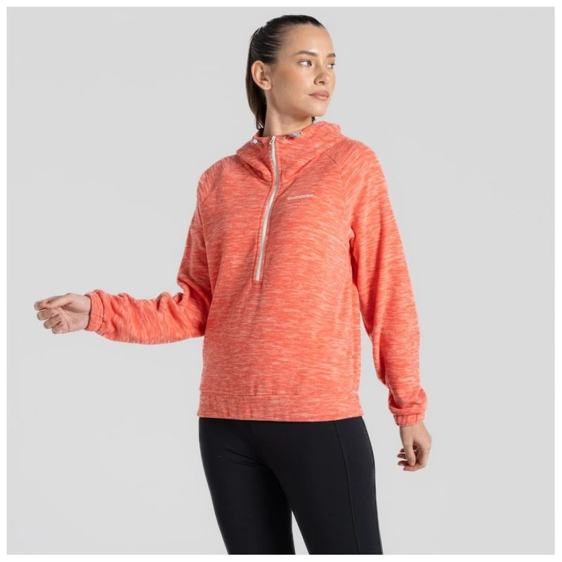 Sweat polaire femme ample et rayé en cachemire • Mon polaire