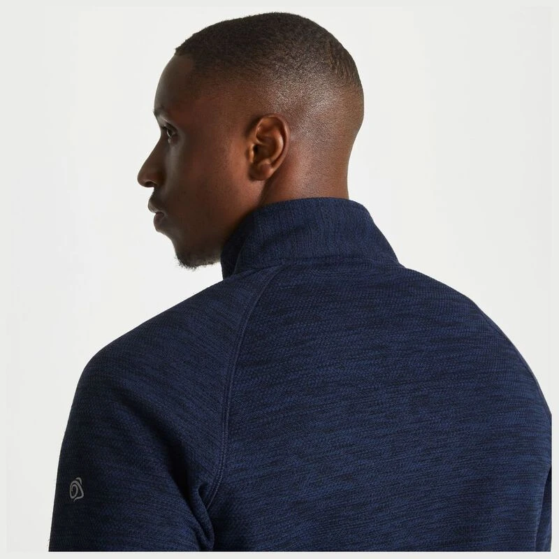 Craghoppers Mens Stromer HZ Fleece Pullover (Blue Navy) Sportpursuit