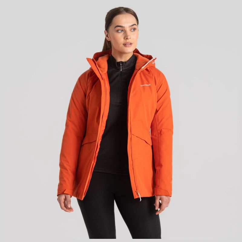 Craghoppers Womens Caldbeck Thermic Waterproof Jacket Sedona Sport