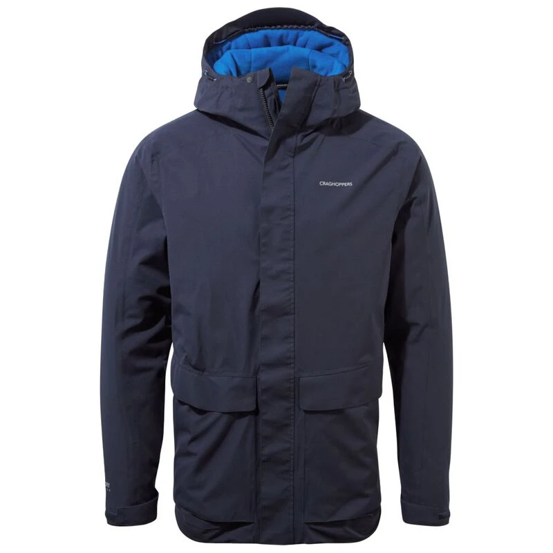 Craghoppers Herren Lorton Thermic Jacke – Isoliert, Wasserdicht, Mit Kapuze