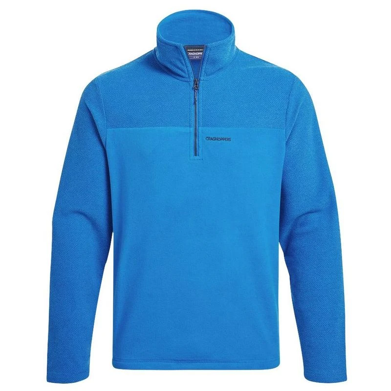 Craghoppers Mens Reon Half Zip Pullover Howlite Blue Sportpursuit