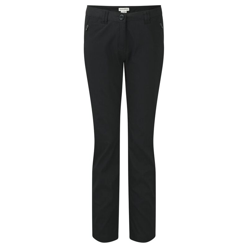Craghoppers Womens Kiwi Pro Lined Trousers (Black) Craghoppers Womens Kiwi Pro Lined Trousers (Black)