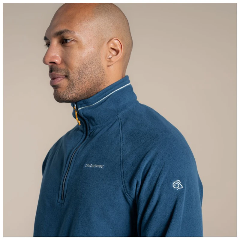 Craghoppers Herren Corey VI Half Zip Fleece – Leichter Fleecepullover Aus Recyceltem Polyester, Maschinenwaschbar