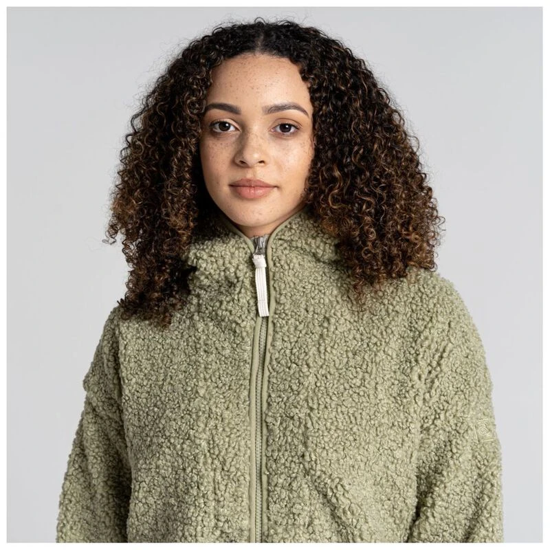 Craghoppers Womens Orlena Hooded Jacket Willow Green Sportpursuit