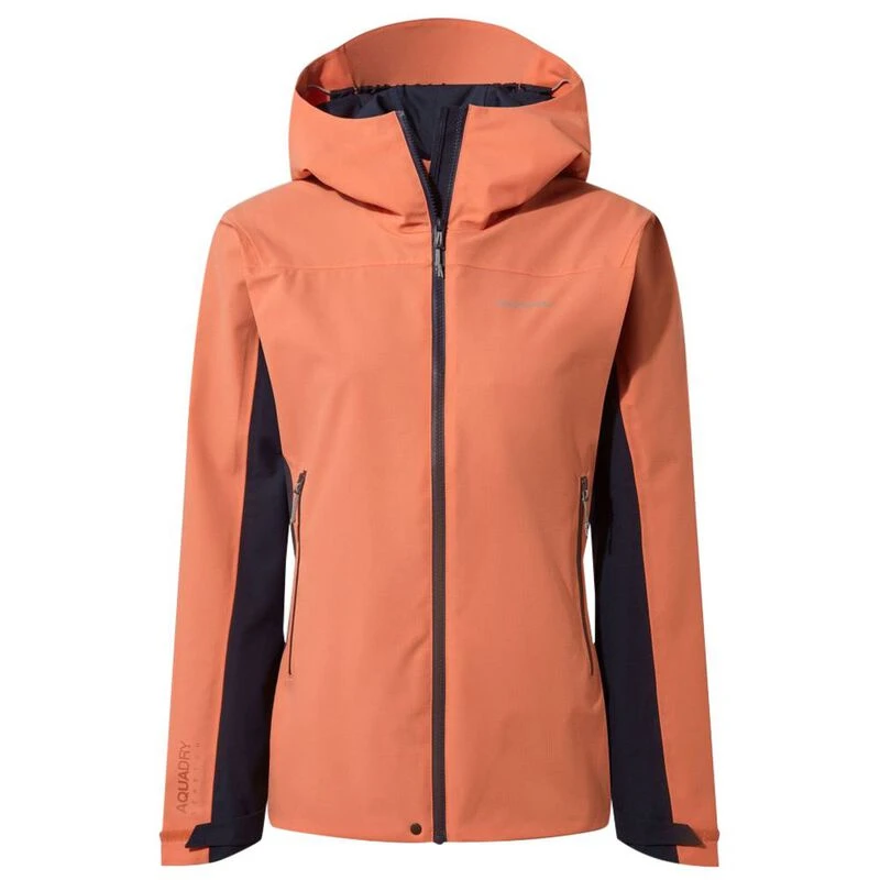 Craghoppers Womens Dynamic Pro Jacket Fusion Coral Blue Navy Sport