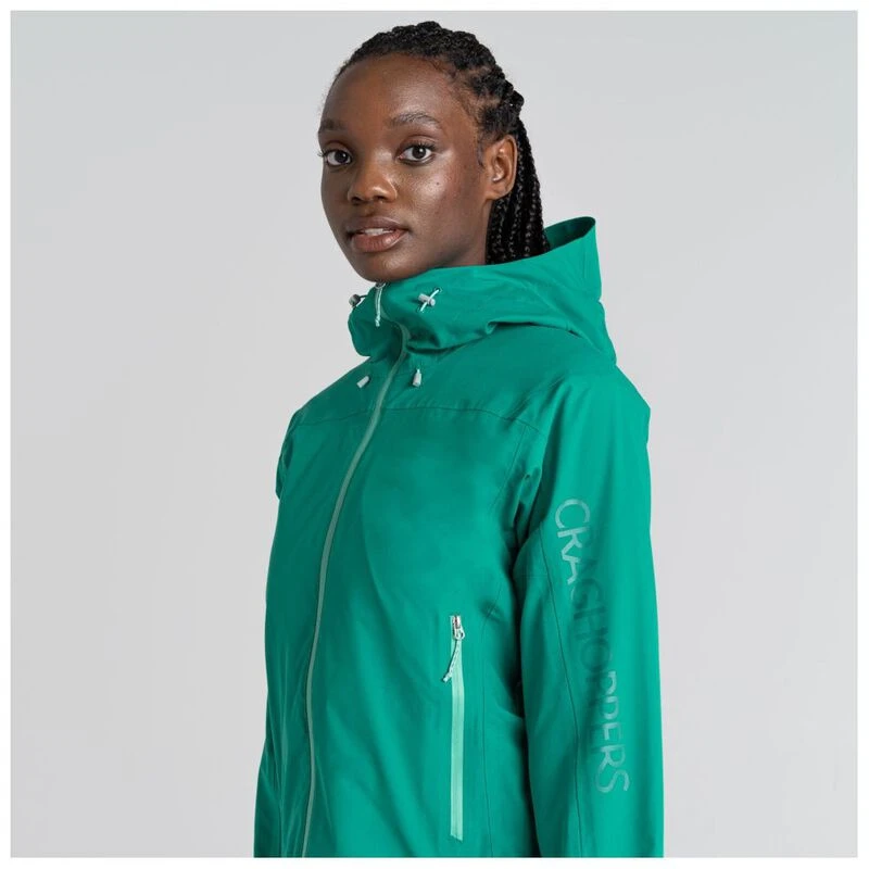Craghoppers Womens Olesia Waterproof Suit Mystic Green Sportpursui