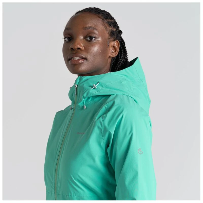 Craghoppers Womens Bronte Waterproof Jacket (Ocean Green)