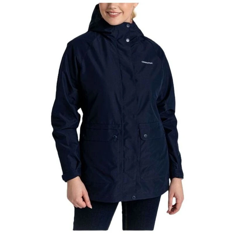 Craghoppers Womens Denise 3 in 1 Jacket Blue Navy Heather Sportpur