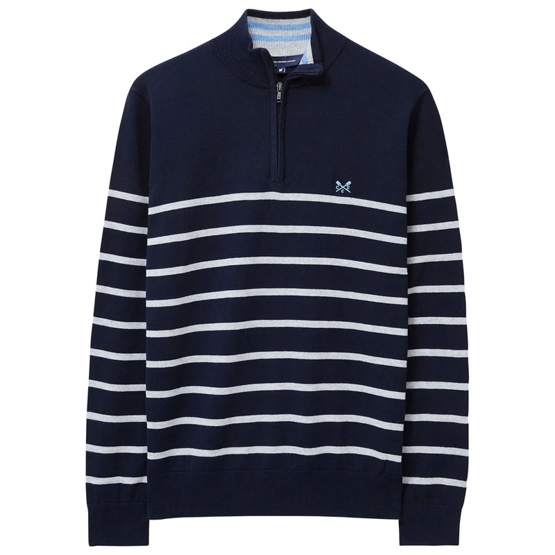 Crew half zip cheap jumper