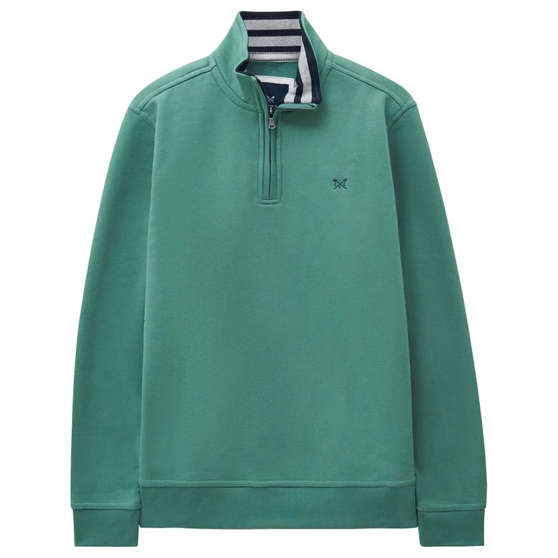 Jace T-Shirt - Écru Rayure Verte - Organic Cotton - Sézane