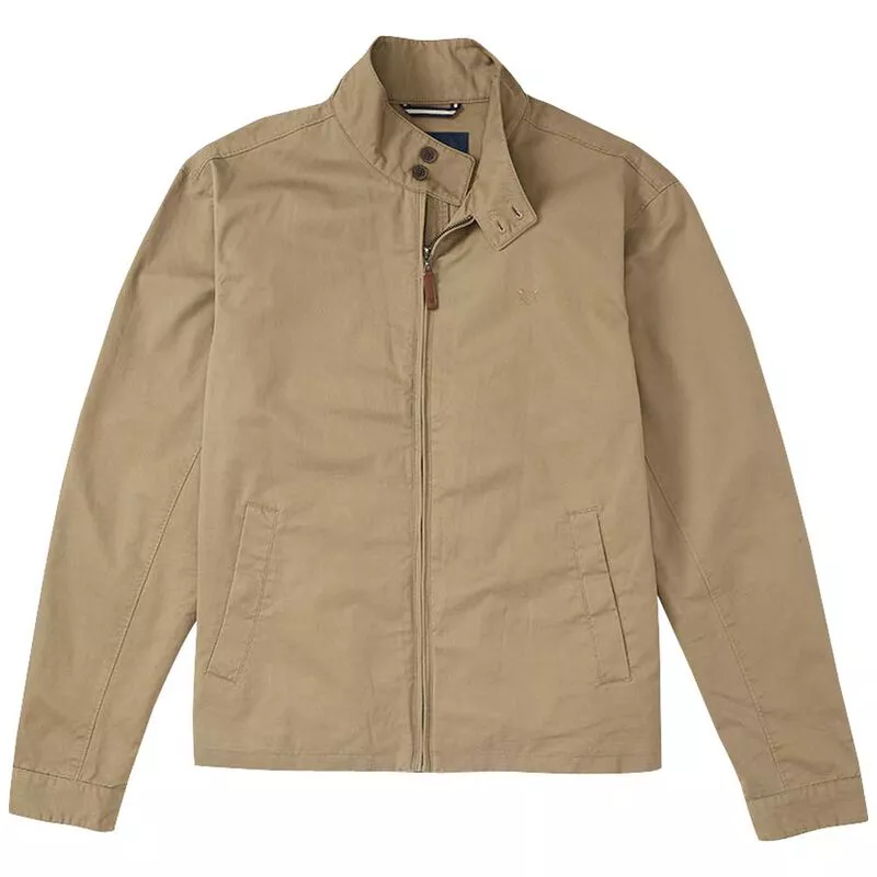 Crew Clothing Co. Mens Harrington Jacket Tan Sportpursuit