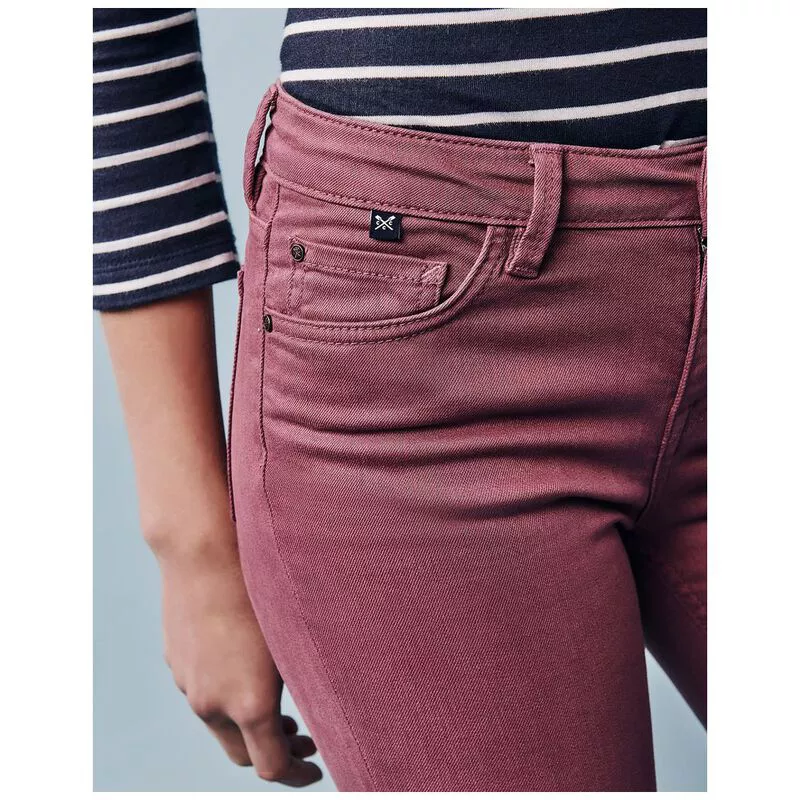 Jeans mauve sales