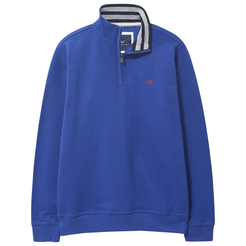 Pullover zipper crew sweater clearance