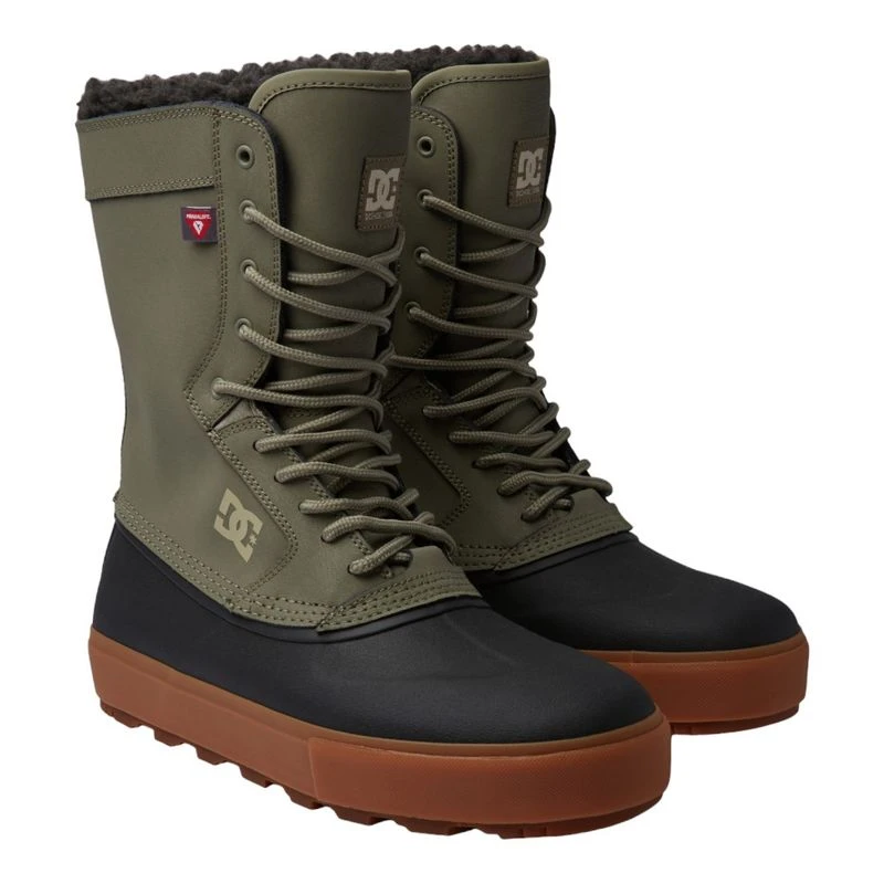 DCShoes Mens DC Reach Snow Boots (Green) | Sportpursuit.com