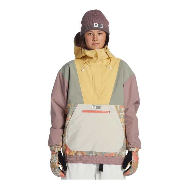 DC Shoes Womens Chalet Anorak Jacket Multi Sportpursuit