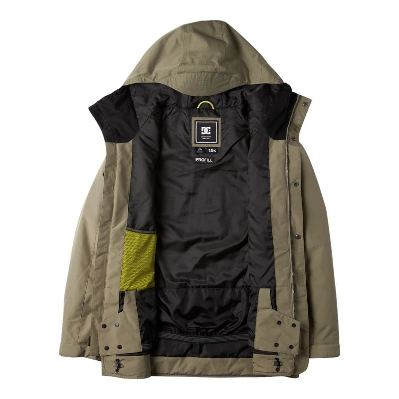 DC Shoes Mens Tundra Jacket (Green) | Sportpursuit.com