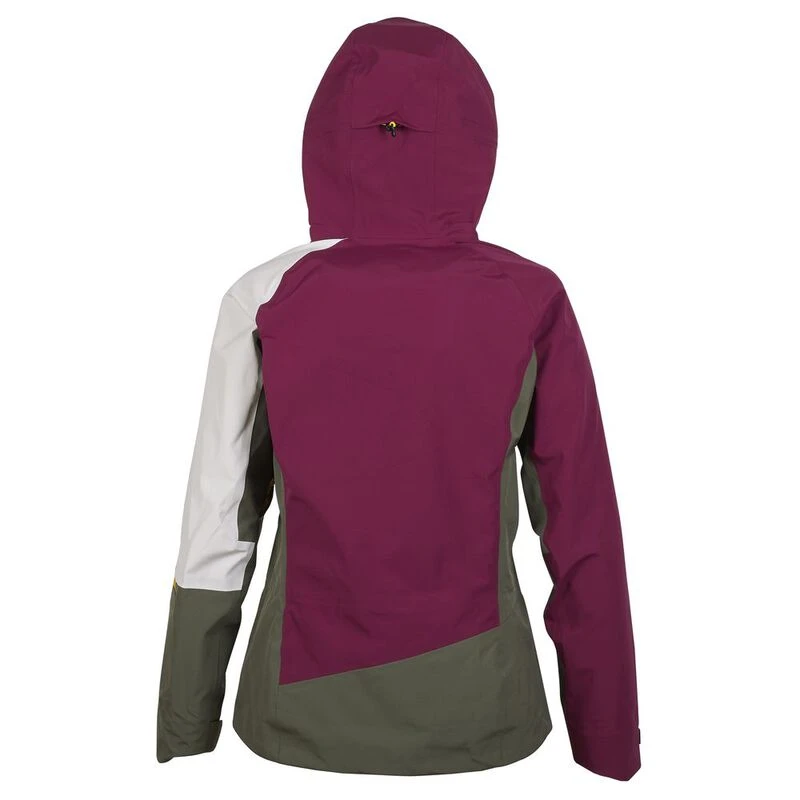 D Frent Womens Voss Jacket Purple Potion Cypress Whisper White Spo