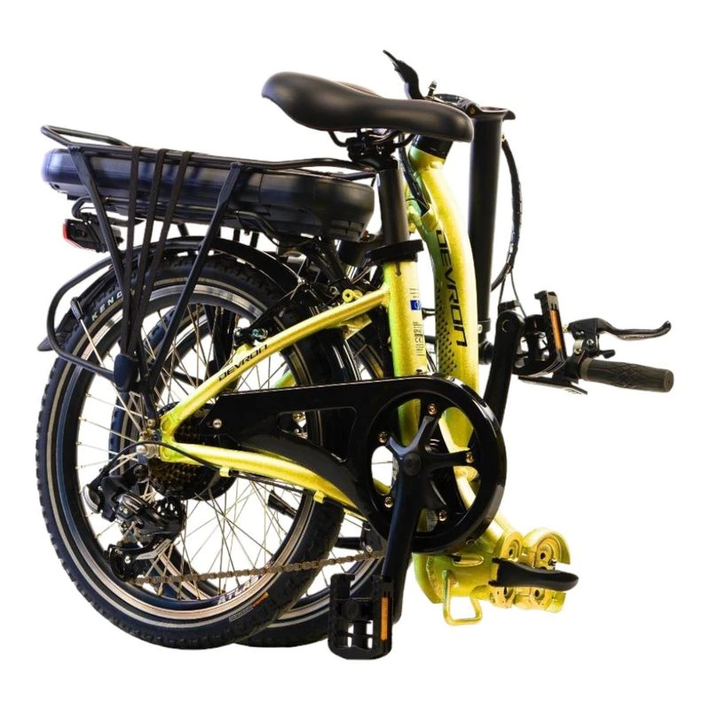 Devron 20122 Folding Bike Yellow Sportpursuit